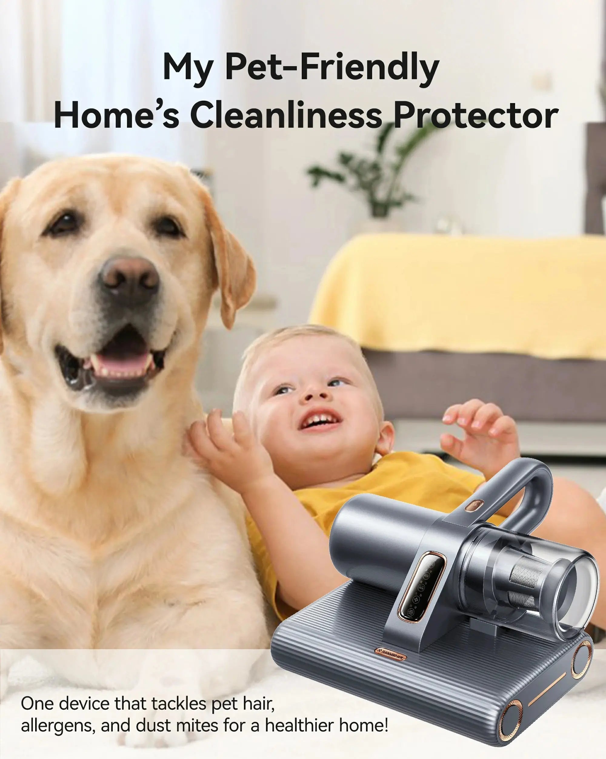 MY1A Mattress Bed Vacuum Cleaner (UK Only) RANVOO